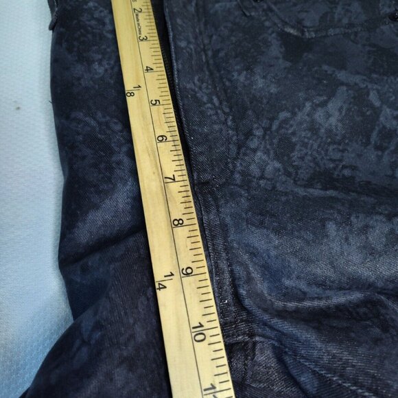 Rag & Bone Womens Snake Foil Nina SZ 27 High Rise Ankle Cigarette Jeans - Picture 12 of 12